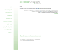 Tablet Screenshot of drrachelboehmer.com
